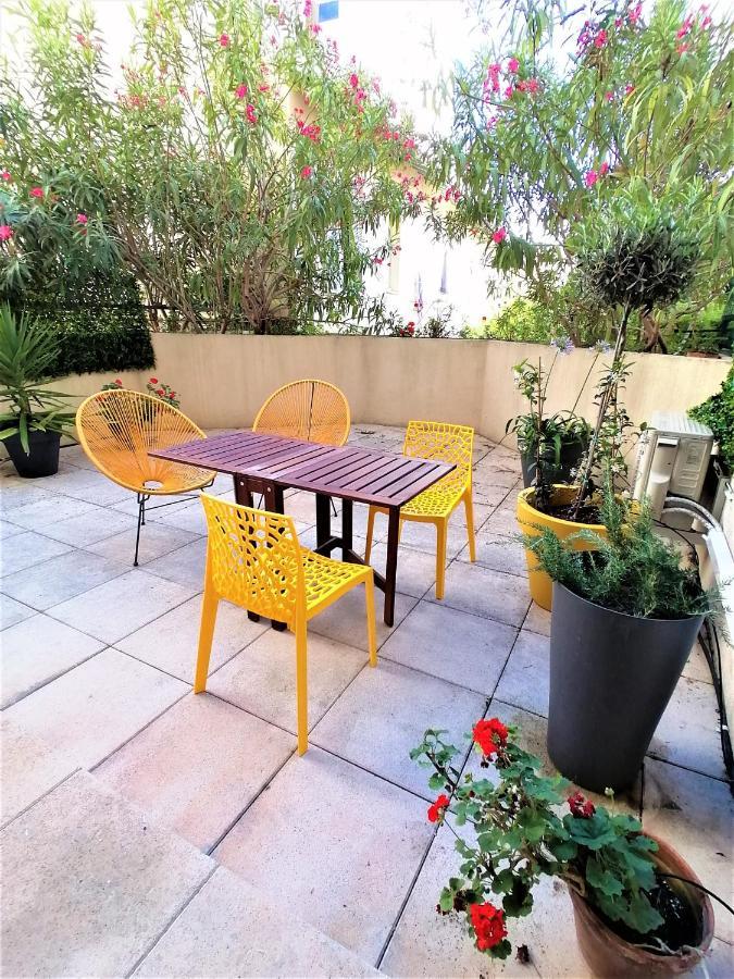 Studio Neuf 25 M2, Terrasse 35 M2 Proche Port Nice, Centre Ville Eksteriør bilde