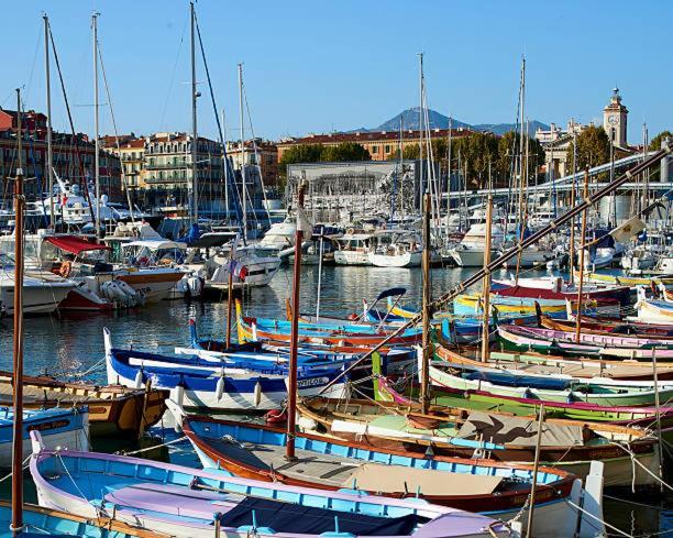 Studio Neuf 25 M2, Terrasse 35 M2 Proche Port Nice, Centre Ville Eksteriør bilde